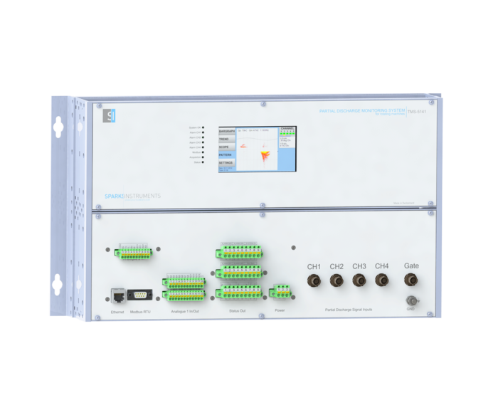 TMS 5141 partial discharge monitor for generator 38 inch by sparks instruments
