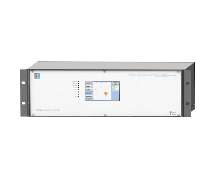 TMS 5141 Expert - Partial discharge monitor for generators sparks instruments